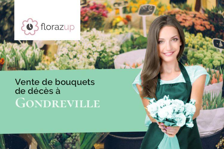 bouquets de fleurs pour des obsèques à Gondreville (Loiret/45490)