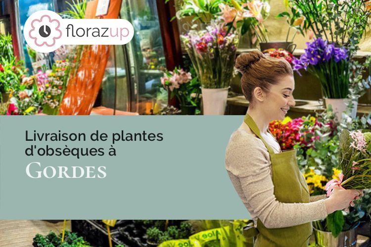 créations florales pour des obsèques à Gordes (Vaucluse/84220)
