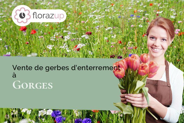 compositions florales pour des obsèques à Gorges (Loire-Atlantique/44190)
