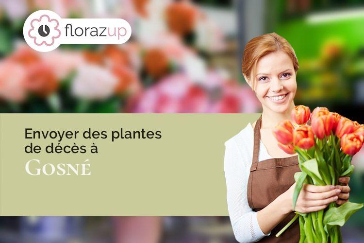 gerbes de fleurs pour un enterrement à Gosné (Ille-et-Vilaine/35140)