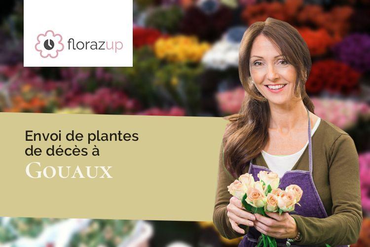 gerbes de fleurs pour un décès à Gouaux (Hautes-Pyrénées/65440)