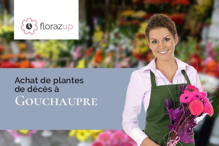 compositions florales pour des obsèques à Gouchaupre (Seine-Maritime/76630)