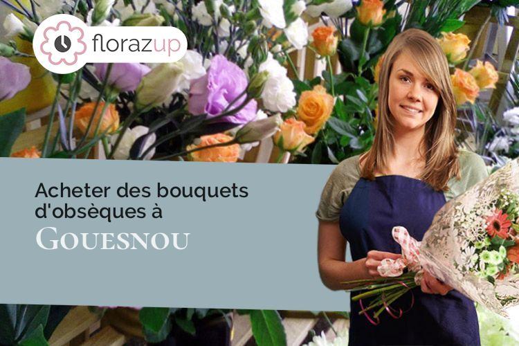 bouquets de fleurs pour un deuil à Gouesnou (Finistère/29850)