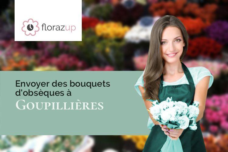 coupes de fleurs pour des obsèques à Goupillières (Seine-Maritime/76570)