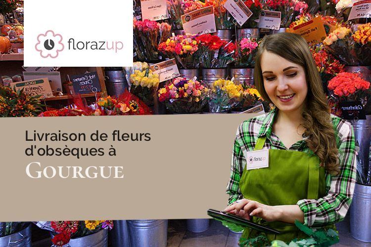 créations florales pour un deuil à Gourgue (Hautes-Pyrénées/65130)