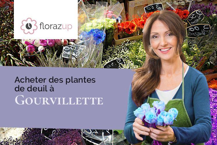 créations florales pour un deuil à Gourvillette (Charente-Maritime/17490)