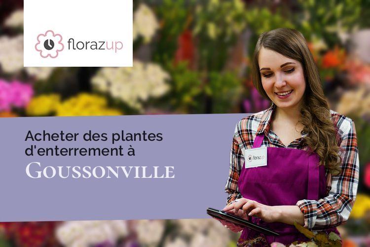 créations florales pour un décès à Goussonville (Yvelines/78930)