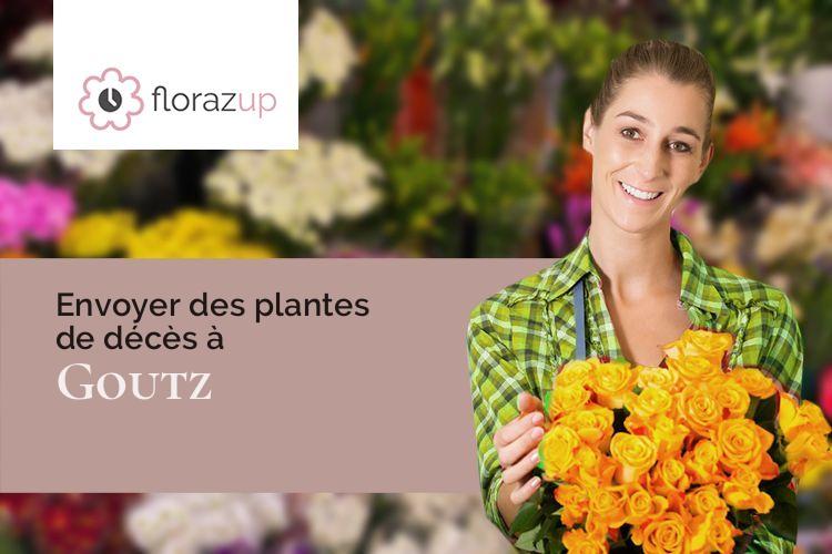 couronnes florales pour des obsèques à Goutz (Gers/32500)
