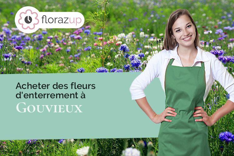 créations de fleurs pour un enterrement à Gouvieux (Oise/60270)