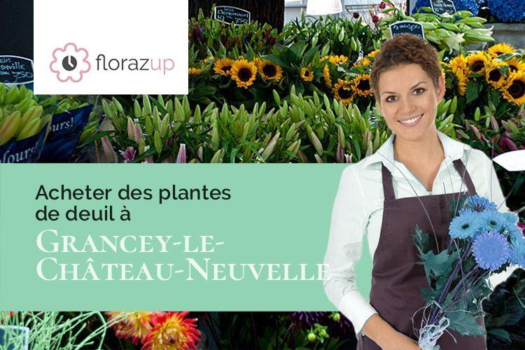 créations de fleurs pour un deuil à Grancey-le-Château-Neuvelle (Côte-d'Or/21580)