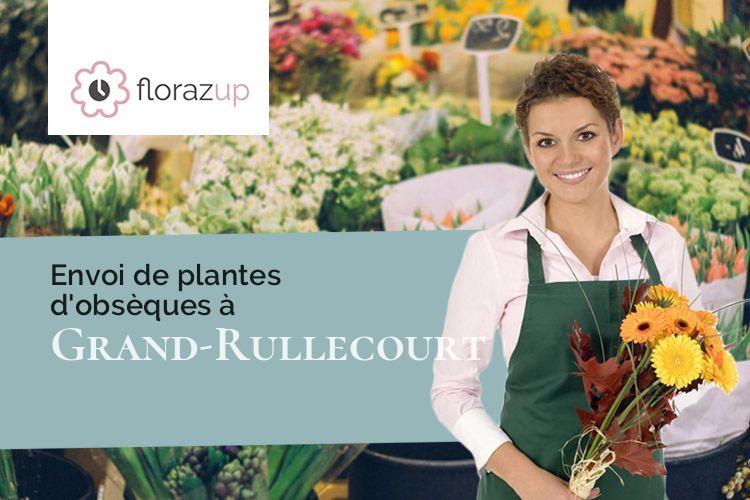 gerbes de fleurs pour un décès à Grand-Rullecourt (Pas-de-Calais/62810)