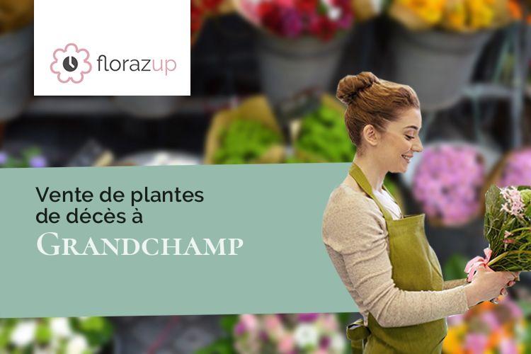 couronnes florales pour une crémation à Grandchamp (Sarthe/72610)