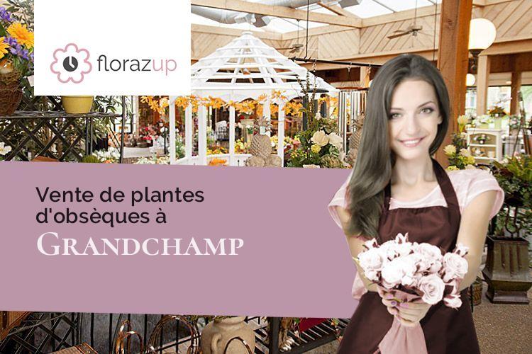 compositions florales pour un enterrement à Grandchamp (Yonne/89350)