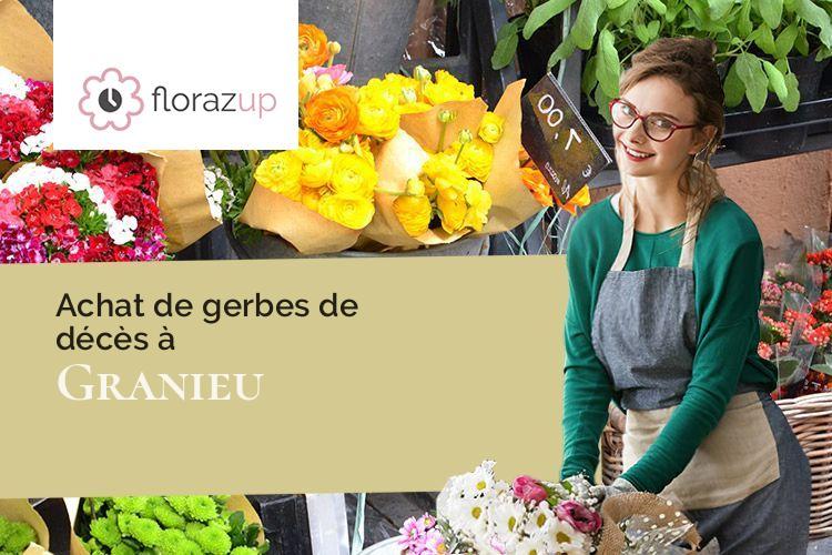 coupes de fleurs pour une crémation à Granieu (Isère/38490)