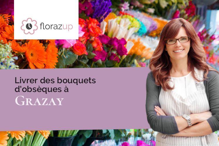 bouquets de fleurs pour une crémation à Grazay (Mayenne/53440)