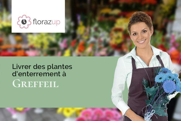 coupes de fleurs pour un deuil à Greffeil (Aude/11250)