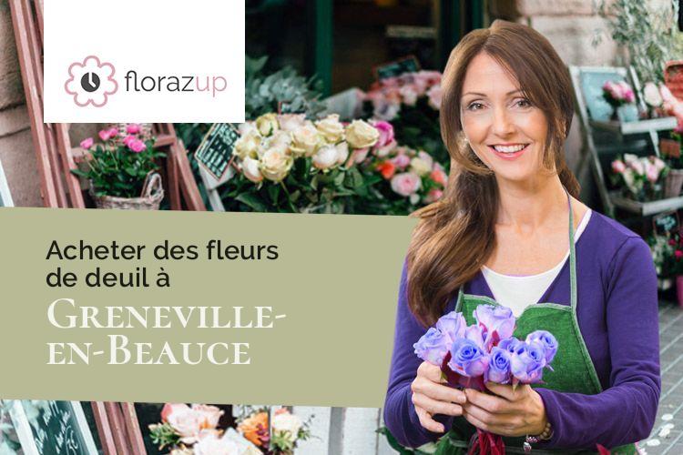 coupes de fleurs pour des funérailles à Greneville-en-Beauce (Loiret/45480)