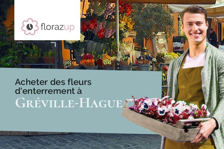 bouquets de fleurs pour des obsèques à Gréville-Hague (Manche/50440)