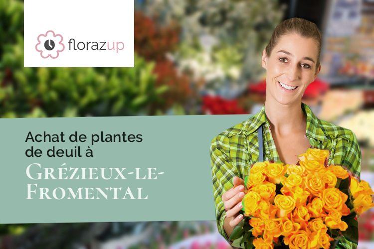 couronnes florales pour des obsèques à Grézieux-le-Fromental (Loire/42600)