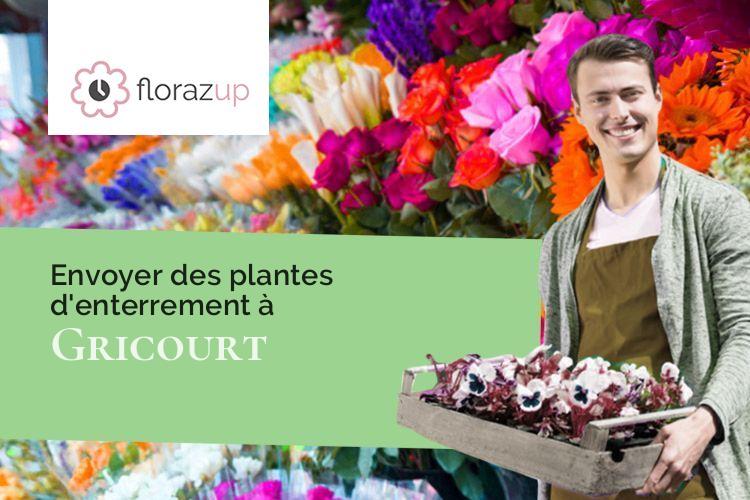 gerbes de fleurs pour une crémation à Gricourt (Aisne/02100)