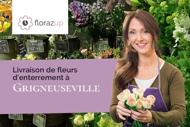 compositions de fleurs pour une crémation à Grigneuseville (Seine-Maritime/76850)