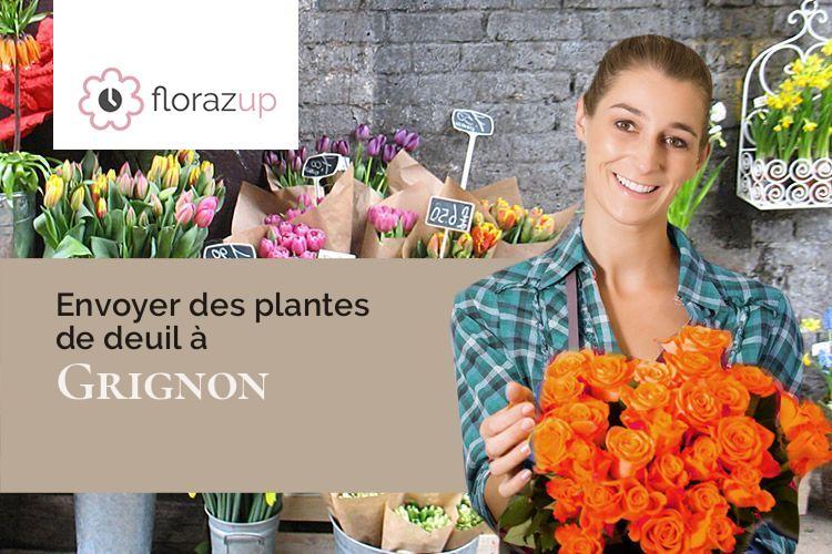 coupes de fleurs pour un enterrement à Grignon (Côte-d'Or/21150)