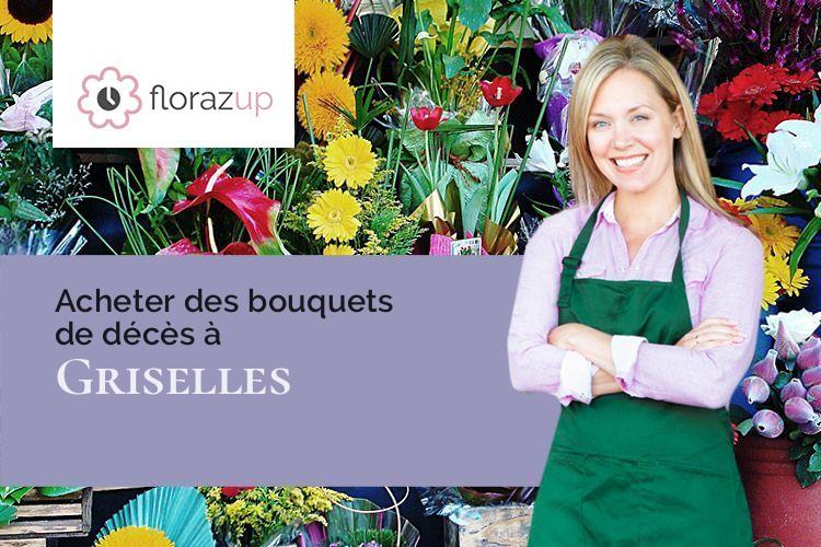 coupes de fleurs pour un décès à Griselles (Côte-d'Or/21330)