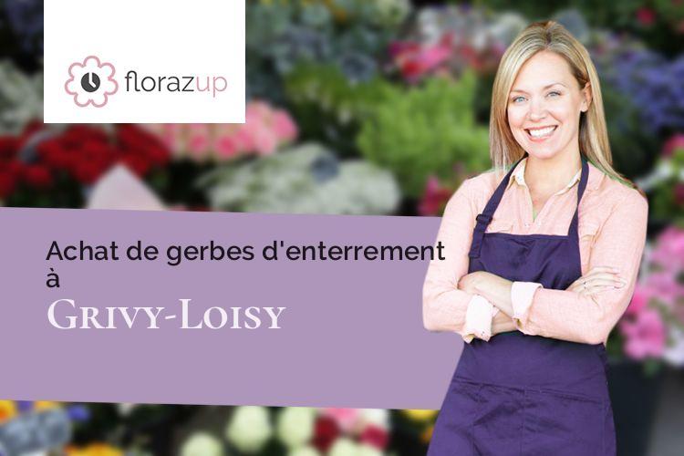 créations de fleurs pour un enterrement à Grivy-Loisy (Ardennes/08400)