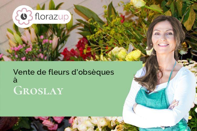 couronnes florales pour une crémation à Groslay (Val-d'Oise/95410)