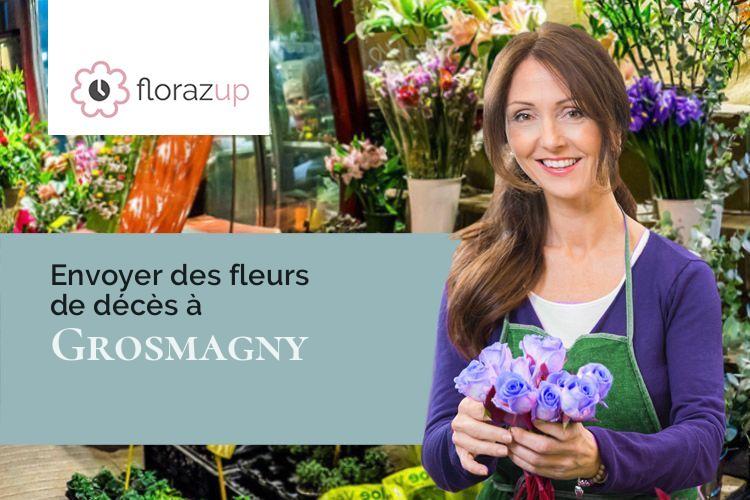 gerbes de fleurs pour un décès à Grosmagny (Territoire de Belfort/90200)
