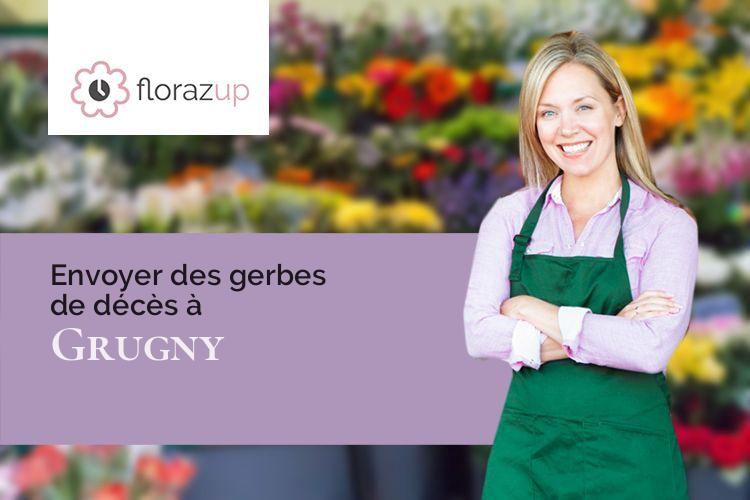 coupes de fleurs pour des obsèques à Grugny (Seine-Maritime/76690)