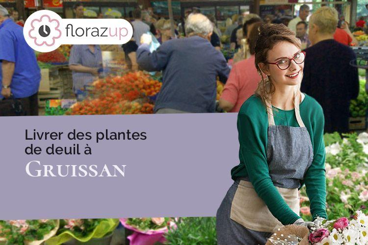 créations florales pour des obsèques à Gruissan (Aude/11430)