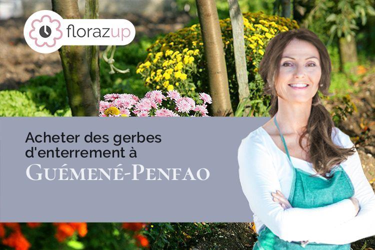 compositions de fleurs pour une crémation à Guémené-Penfao (Loire-Atlantique/44290)
