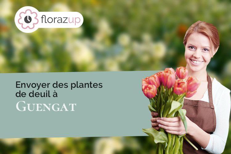 bouquets de fleurs pour une crémation à Guengat (Finistère/29180)