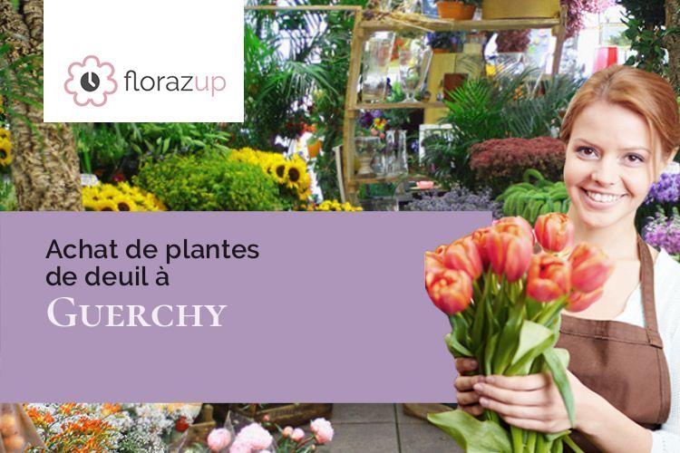 compositions de fleurs pour des obsèques à Guerchy (Yonne/89113)