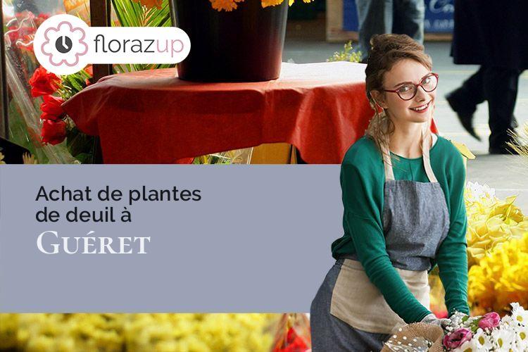 compositions de fleurs pour un décès à Guéret (Creuse/23000)