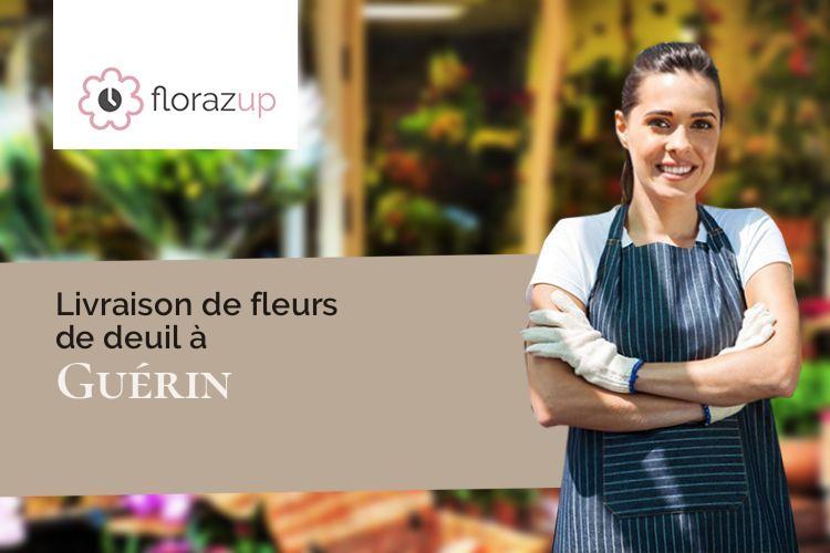 compositions florales pour un enterrement à Guérin (Lot-et-Garonne/47250)