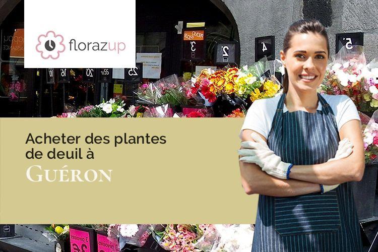 créations florales pour un enterrement à Guéron (Calvados/14400)