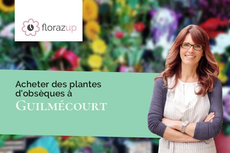 compositions de fleurs pour une crémation à Guilmécourt (Seine-Maritime/76630)