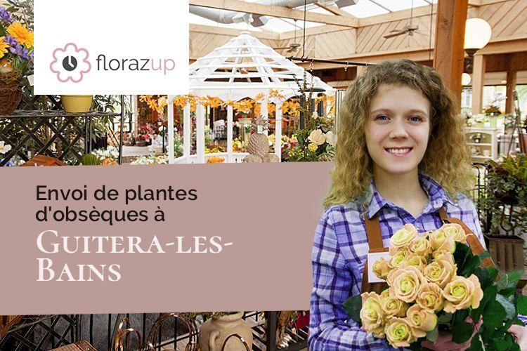 couronnes florales pour un enterrement à Guitera-les-Bains (Corse/20153)