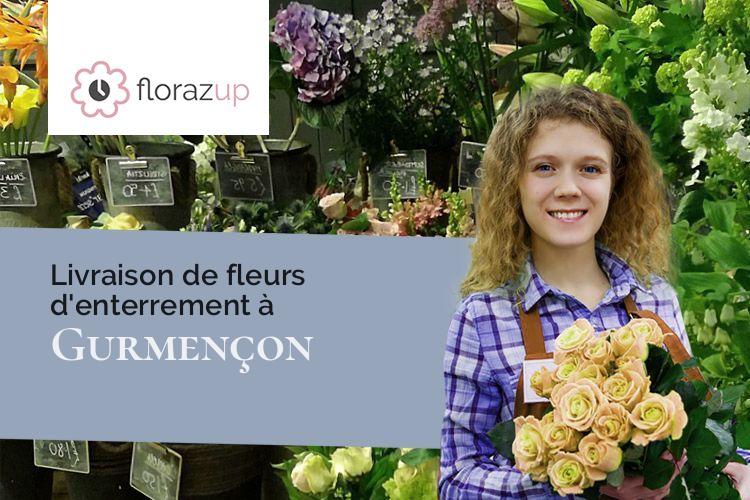 gerbes de fleurs pour un décès à Gurmençon (Pyrénées-Atlantiques/64400)
