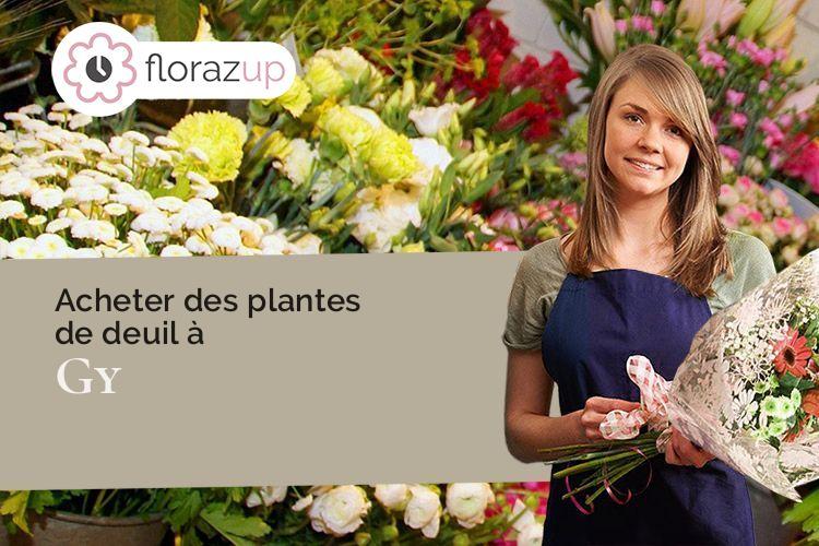 bouquets de fleurs pour un enterrement à Gy (Haute-Saône/70700)