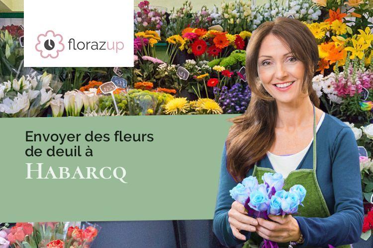couronnes florales pour une crémation à Habarcq (Pas-de-Calais/62123)