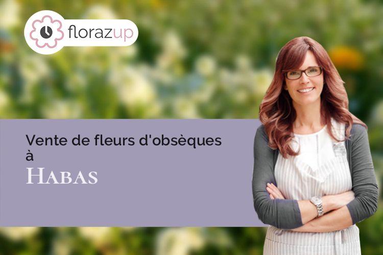 bouquets de fleurs pour une crémation à Habas (Landes/40290)