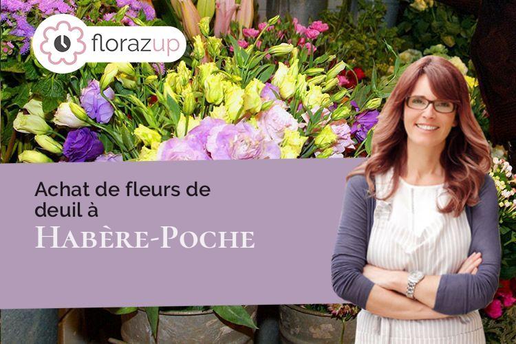 compositions florales pour un décès à Habère-Poche (Haute-Savoie/74420)