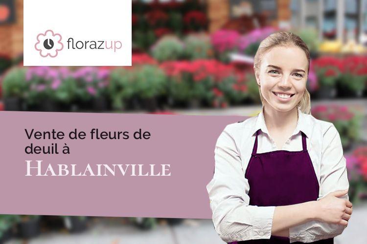 créations de fleurs pour des funérailles à Hablainville (Meurthe-et-Moselle/54120)