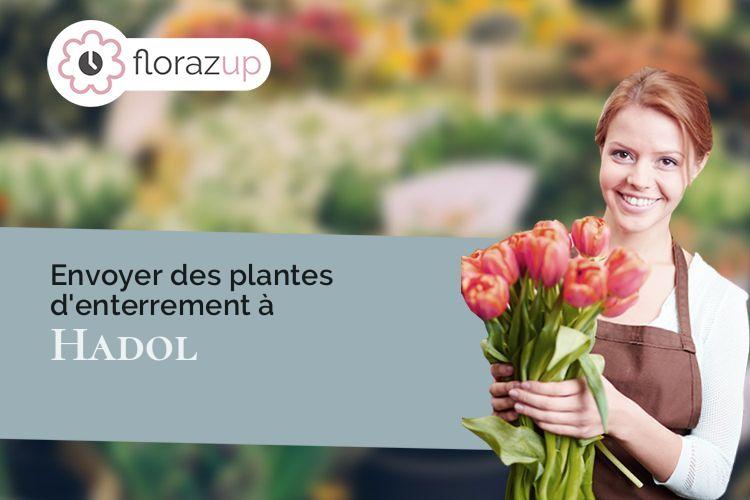 compositions de fleurs pour un deuil à Hadol (Vosges/88220)