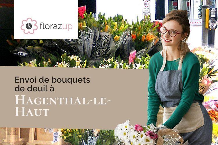 créations de fleurs pour des obsèques à Hagenthal-le-Haut (Haut-Rhin/68220)