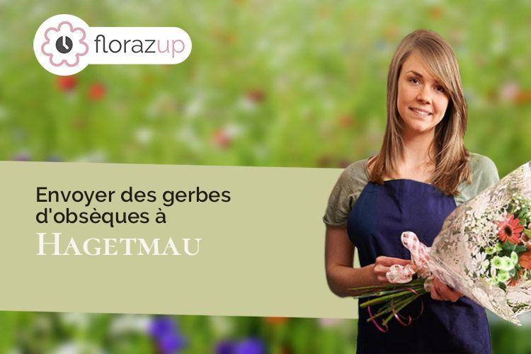 créations florales pour un enterrement à Hagetmau (Landes/40700)