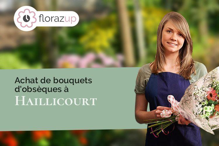 couronnes florales pour un décès à Haillicourt (Pas-de-Calais/62940)